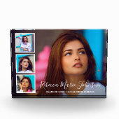 Eenvoudig fotocollage Modern-Afstuderen Fotoblokken (Voorkant)