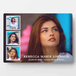 Eenvoudig fotocollage Modern-Afstuderen Fotoplaat