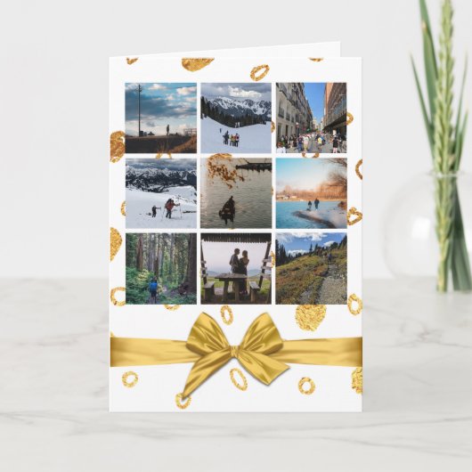Eenvoudig fotocollage om het even welk Occasion We Kaart (Voorkant)