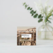 Eenvoudig  fotografie Visitekaartje (Staand voorkant)