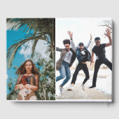 Eenvoudig fotoscript Afstuderen gastenboek (Achterkant)