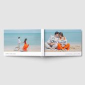 Eenvoudig Fotothema Trouwen Gastenboek (Volledig)