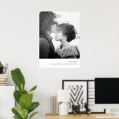 Eenvoudig Fotothema Welkom Poster (Thuiskantoor)