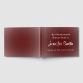 Eenvoudig Gastenboek Begrafenissympathie (Volledig)