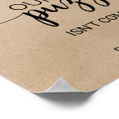 Eenvoudig gebaar voor Faux Kraft Puzzle Poster (Hoek)