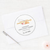 Eenvoudig Gebakken met liefde Label voor kleine be (Envelop)