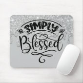 Eenvoudig geblesseerd muismat (Met muis)