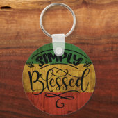 Eenvoudig geblesseerd sleutelhanger (Voorkant)