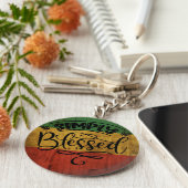 Eenvoudig geblesseerd sleutelhanger (Zijkant)