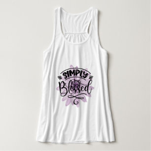 Eenvoudig geblesseerd tanktop