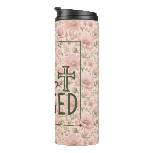 Eenvoudig geblesseerd thermosbeker (Geroteerd rechts)