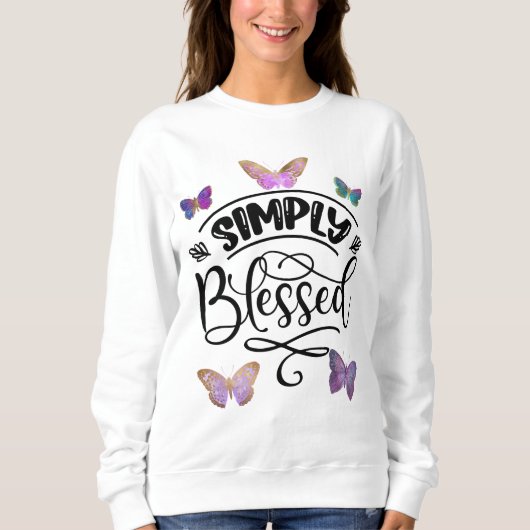 Eenvoudig geblesseerd trui (Voorkant)