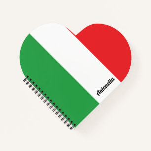 Eenvoudig gebundeld Italiaans speciaal Notitieboek