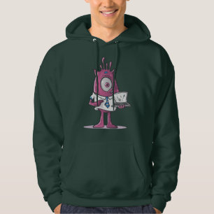Eenvoudig gedragen overhemd hoodie