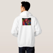 Eenvoudig gedragen overhemd hoodie (Achterkant volledig)