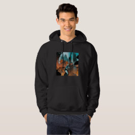Eenvoudig gedragen overhemd hoodie