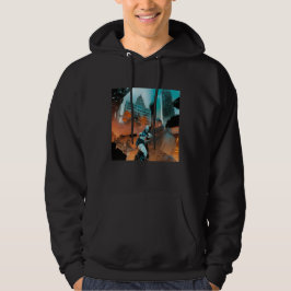 Eenvoudig gedragen overhemd hoodie