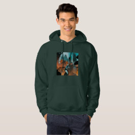 Eenvoudig gedragen overhemd hoodie