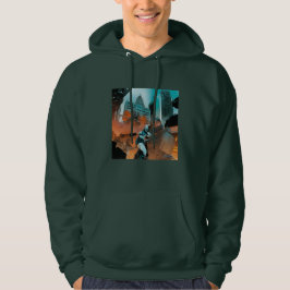 Eenvoudig gedragen overhemd hoodie