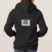 Eenvoudig gedragen overhemd hoodie (Achterkant)