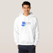 Eenvoudig gedragen overhemd hoodie (Voorkant volledig)