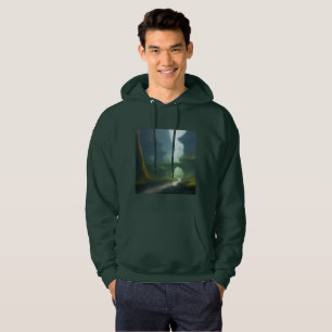 Eenvoudig gedragen overhemd hoodie