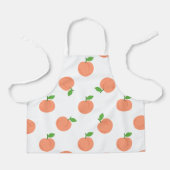 Eenvoudig gedrukte kinder school schort (Voorkant)