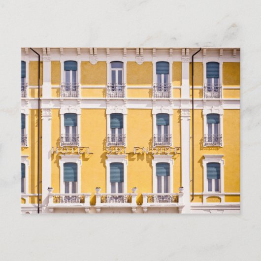 Eenvoudig geel kleurig patroon van Windows Briefkaart (Voorkant)