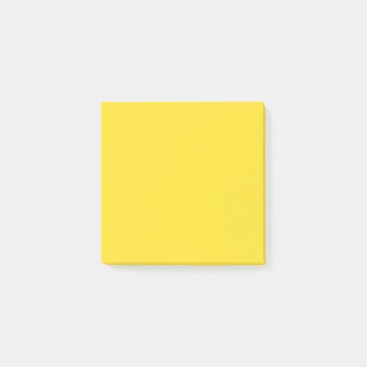 Eenvoudig Geel Post-it® Notes (Voorkant)