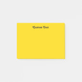 Eenvoudig geel post-it® notes (Voorkant)