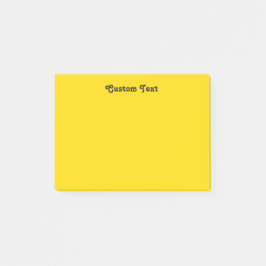 Eenvoudig geel post-it® notes
