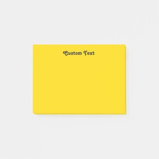 Eenvoudig geel post-it® notes (Voorkant)