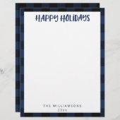 Eenvoudig gefingeerde feestdagen bij de douane briefhoofd (Voorkant / Achterkant)