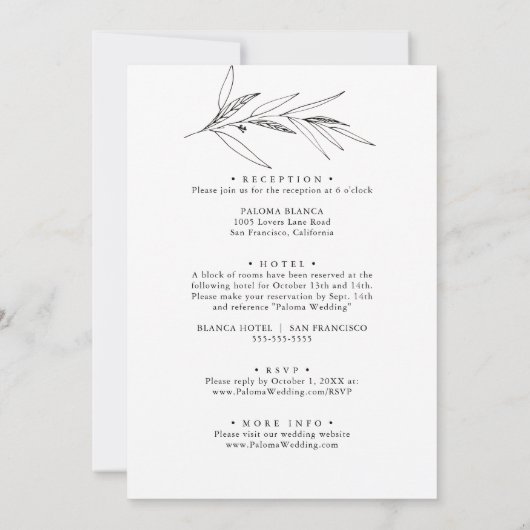 Eenvoudig geïllustreerd olievloeistof- en rugbruil kaart (Achterkant)