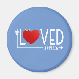 Eenvoudig geliefde bijbelversie-Valentijn | Magnee Magneet