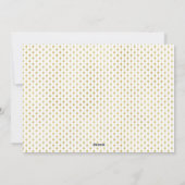 Eenvoudig Geloof FAUX GOUD Vakantiefoto Feestdagenkaart (Achterkant)