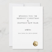 Eenvoudig GELOOFD met Jingle Bell Kerstmis (Achterkant)