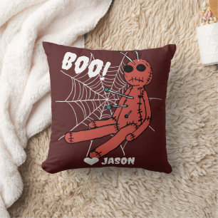 Eenvoudig Gelukkig Halloween boek spooky voodoo po Kussen