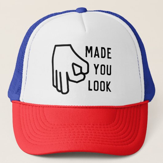 Eenvoudig gemaakt dat je handmatige beweging bekij trucker pet (Voorkant)