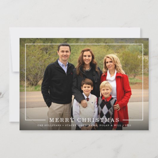 Eenvoudig gemaakt | Vakantieknopkaart Feestdagenkaart (Voorkant)