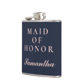 EENVOUDIG GEMAAKT VAN HONOR OXFORD BLAUW EN PINK HEUPFLES (Links)