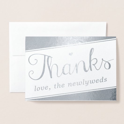 Eenvoudig Geometrisch Manuscript Foto Weduwschap D Folie Kaarten (Voorkant met envelop)