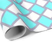 Eenvoudig geometrisch patroon cadeaupapier (Rol Hoek)