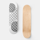 Eenvoudig geometrisch patroon skateboard (Voorkant)