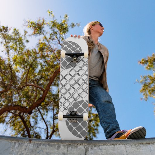 Eenvoudig geometrisch patroon skateboard (Buiten 1)