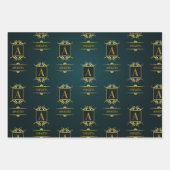 Eenvoudig, gepersonaliseerd, en één-van-een-soort inpakpapier vel (Voorkant 2)