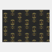 Eenvoudig, gepersonaliseerd, en één-van-een-soort  inpakpapier vel (Voorkant 2)