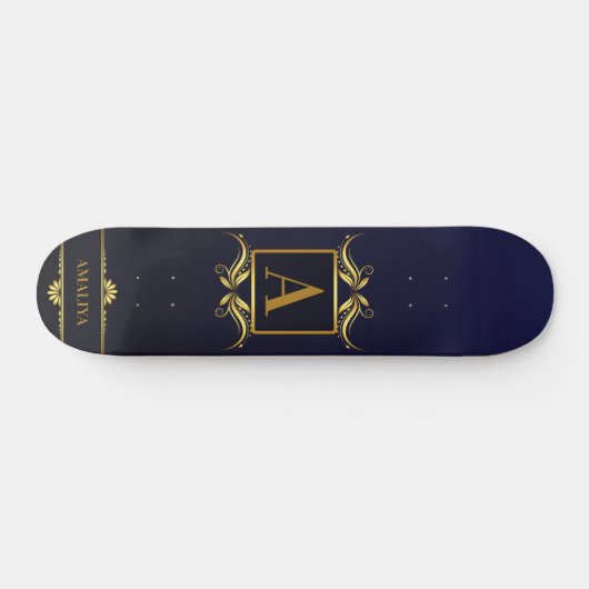 Eenvoudig, gepersonaliseerd, en één-van-een-soort  persoonlijk skateboard (Horizontaal)