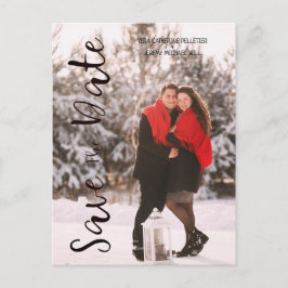 Eenvoudig, gepersonaliseerd foto-Verloving Briefkaart