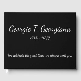 Eenvoudig & Gepersonaliseerd gastenboek